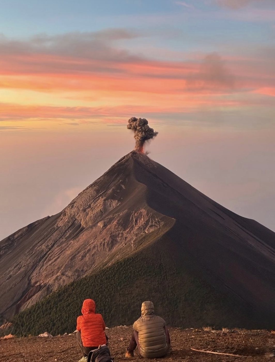 Hiking Volcán de Fuego in Guatemala